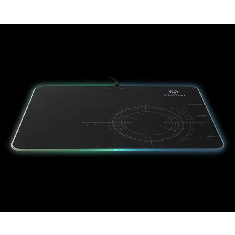 Meetion Glowing RGB LED Backlit Gaming Mouse Pad