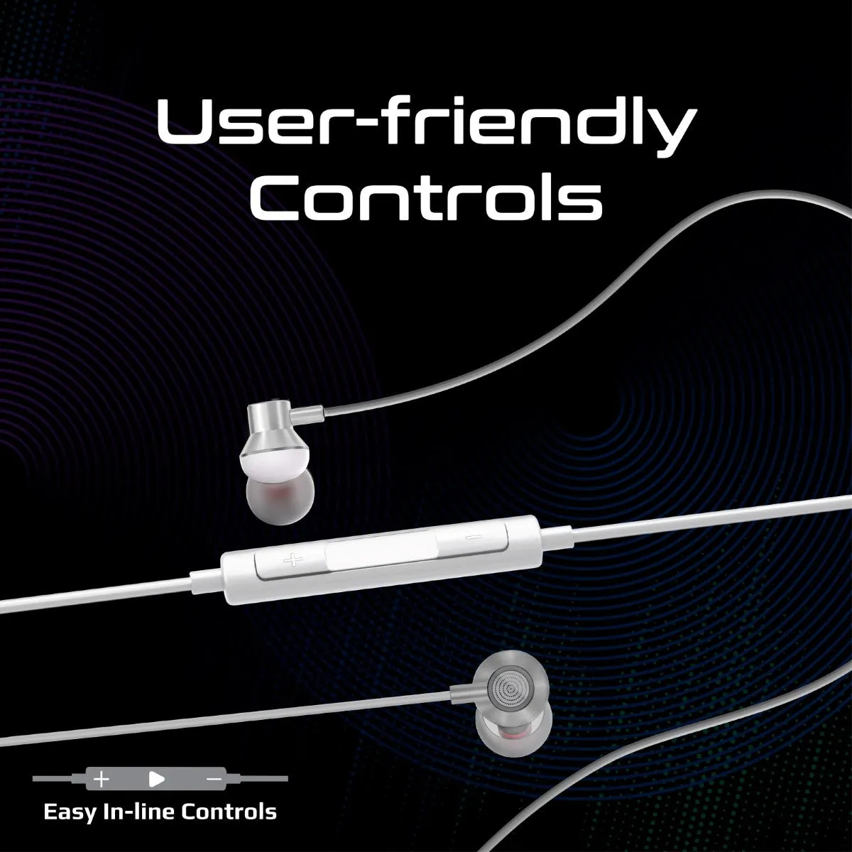 MFi-Certified Ergonomic In-Ear Lightning Connector Earphones