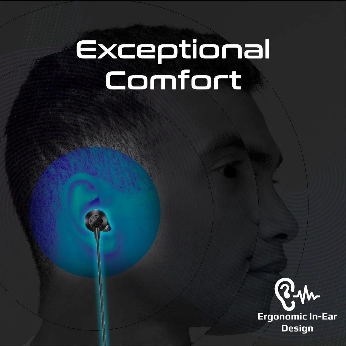 MFi-Certified Ergonomic In-Ear Lightning Connector Earphones