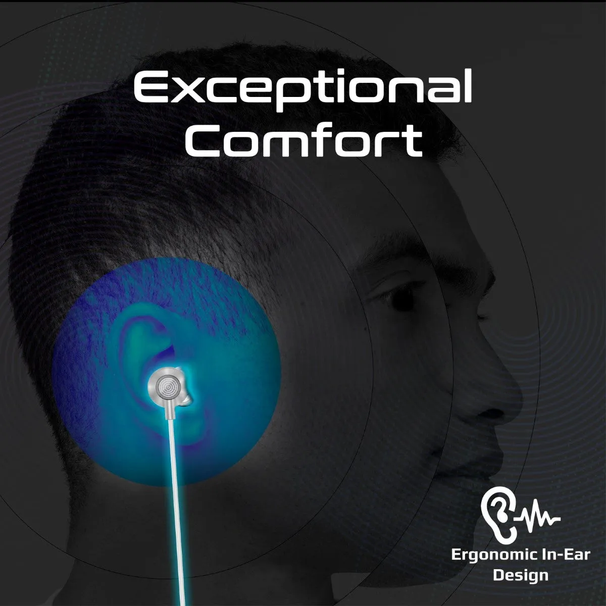 MFi-Certified Ergonomic In-Ear Lightning Connector Earphones