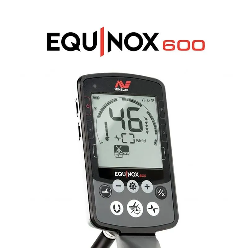 Minelab EQUINOX 600 Multi-IQ Metal Detector (Open Box)