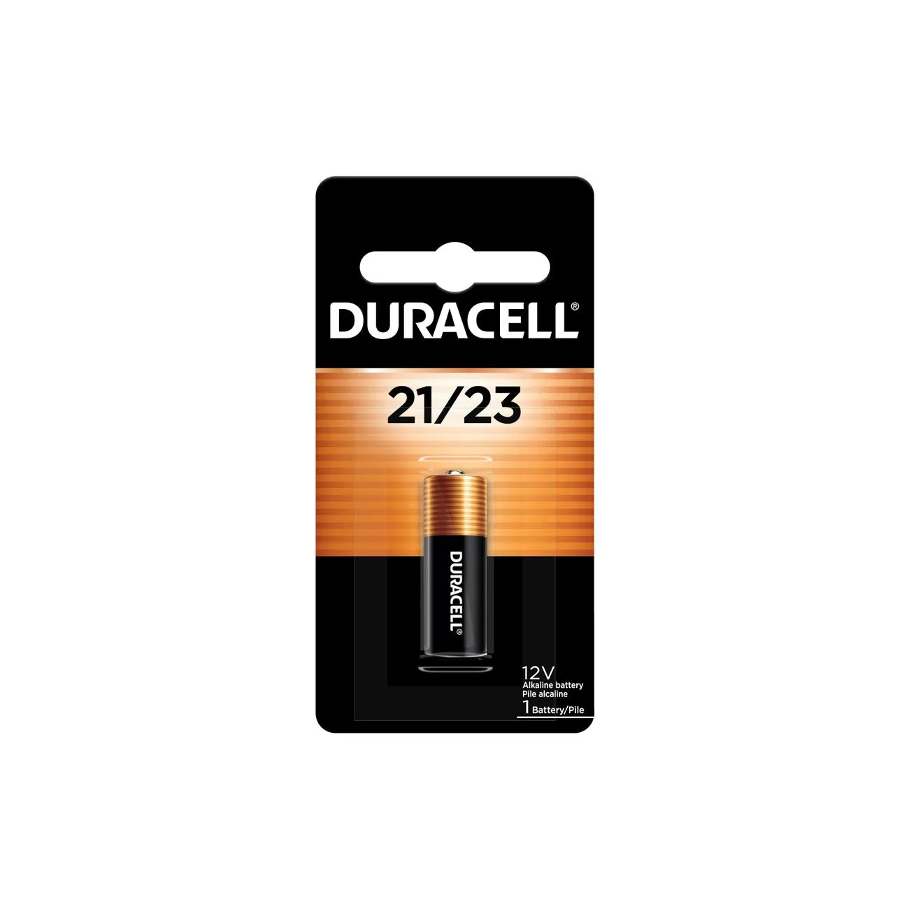 MN21BPK09 Duracell, Specialty Battery, MN21/A23, 12 V, Alkaline, 1PK