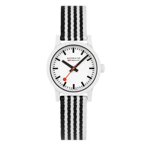 Mondaine Ladies Watch Essence Black White MS1.32110.LA