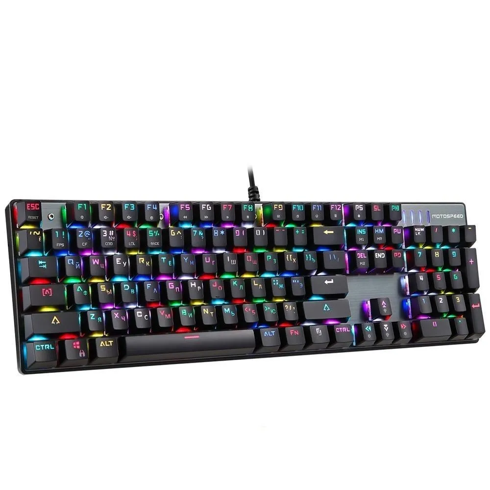 Motospeed Mechanical LED Gaming Keyboard