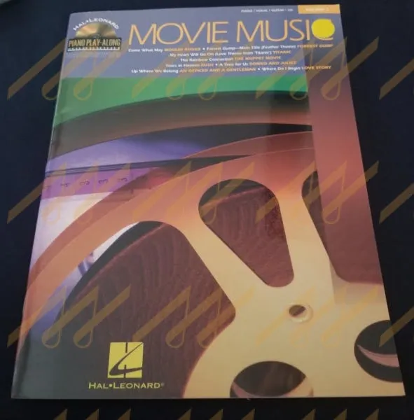 Movie Music Piano Play-Along Book/CD