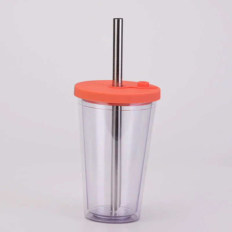 Multi-color cold drink cups