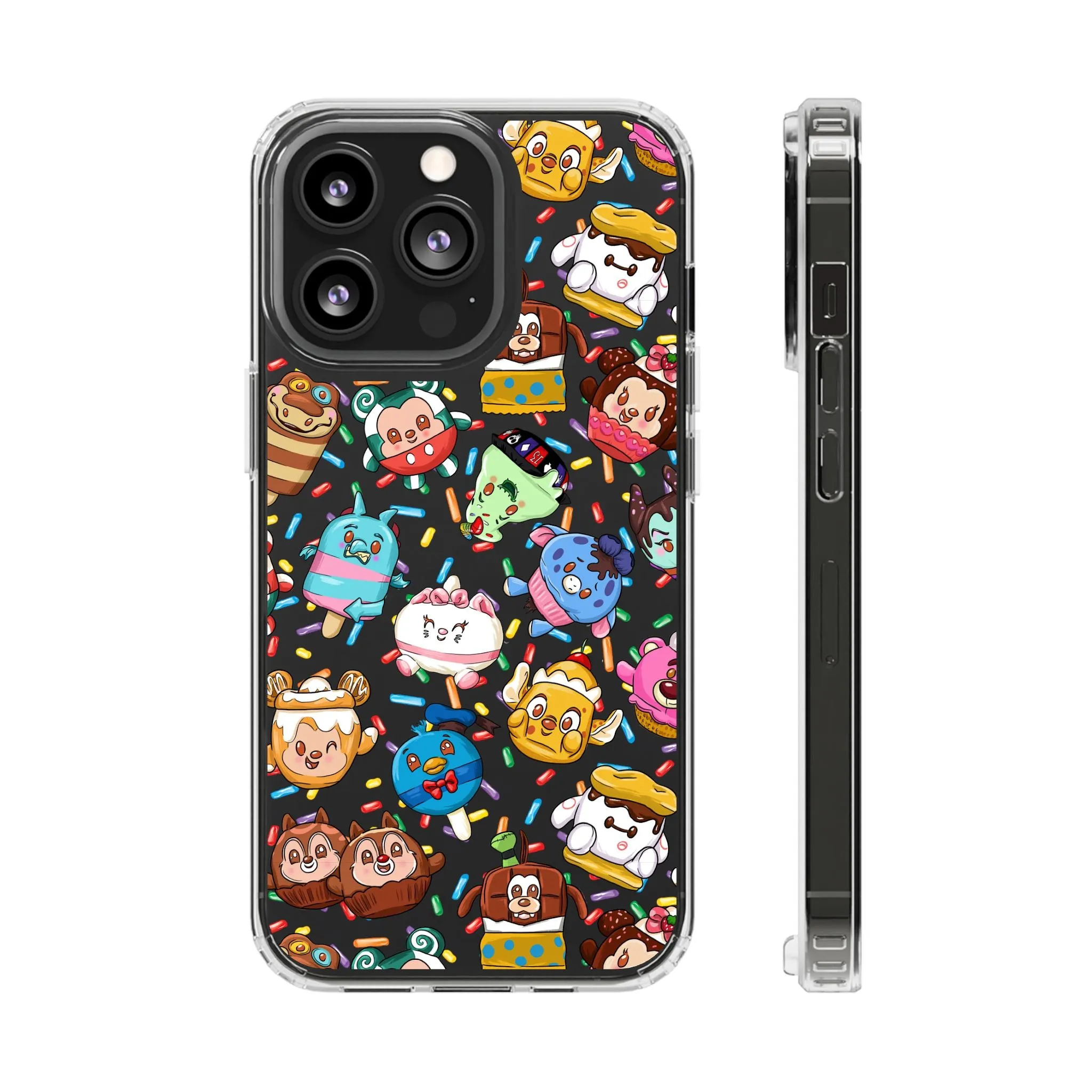 Munchlings Collectibles Clear Phone Case! Disney Inspired Hand drawn Unique Disneyland Magic Kingdom Gift