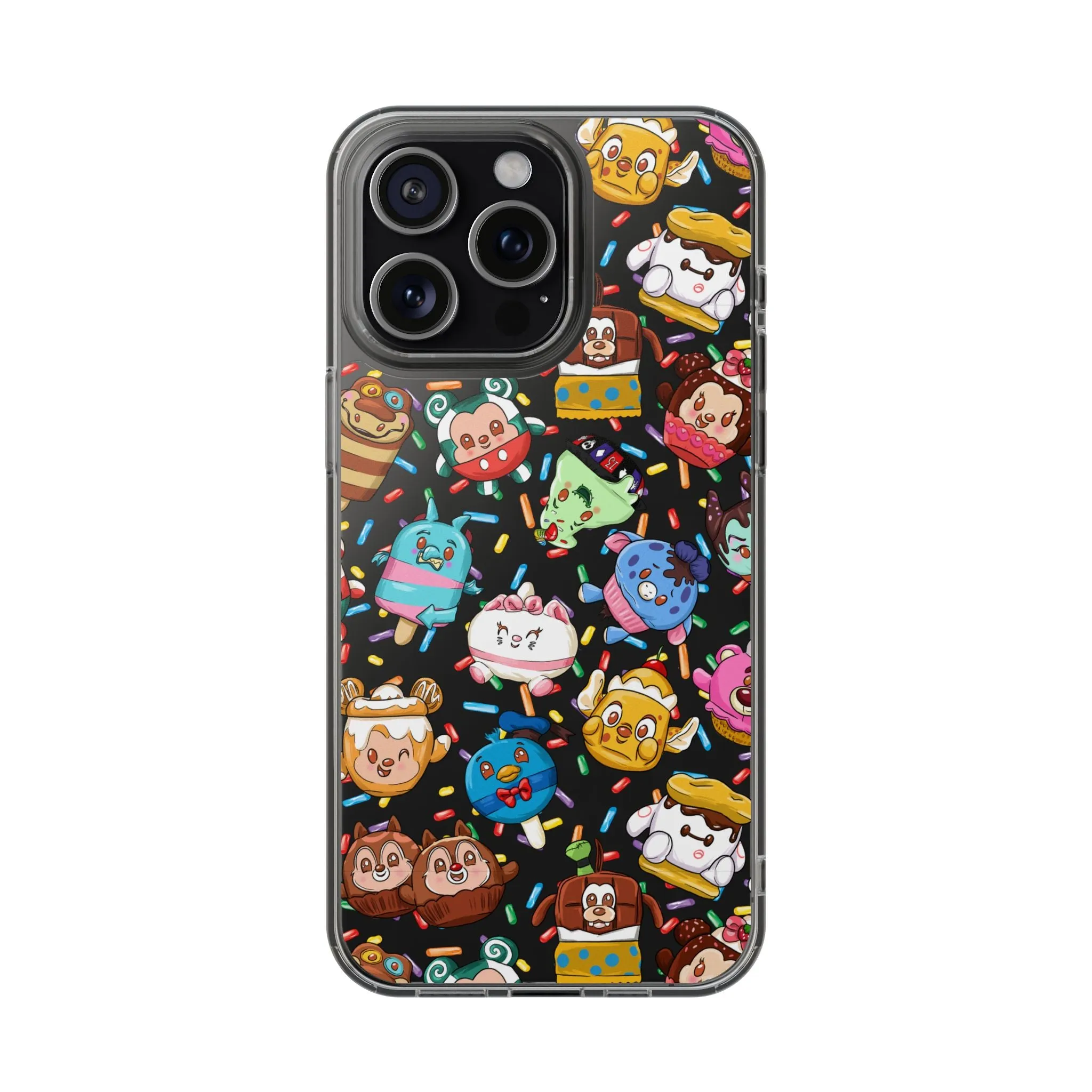 Munchlings Collectibles Clear Phone Case! Disney Inspired Hand drawn Unique Disneyland Magic Kingdom Gift