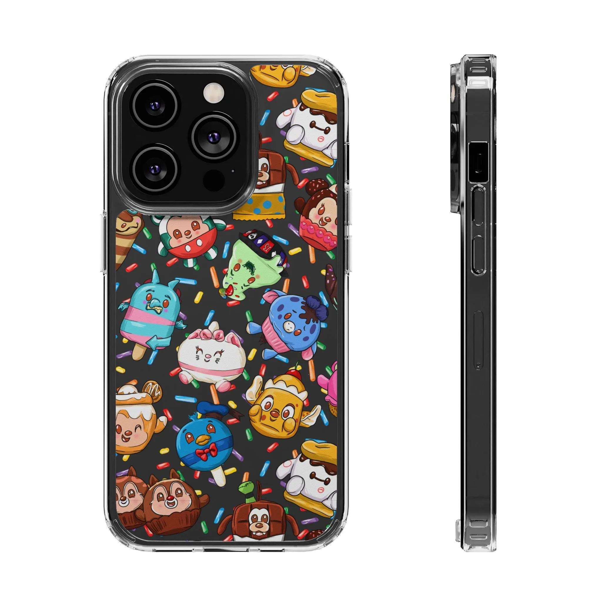 Munchlings Collectibles Clear Phone Case! Disney Inspired Hand drawn Unique Disneyland Magic Kingdom Gift