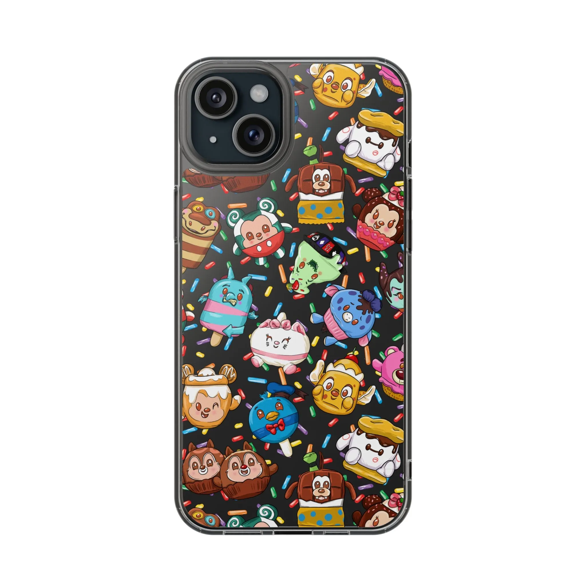 Munchlings Collectibles Clear Phone Case! Disney Inspired Hand drawn Unique Disneyland Magic Kingdom Gift