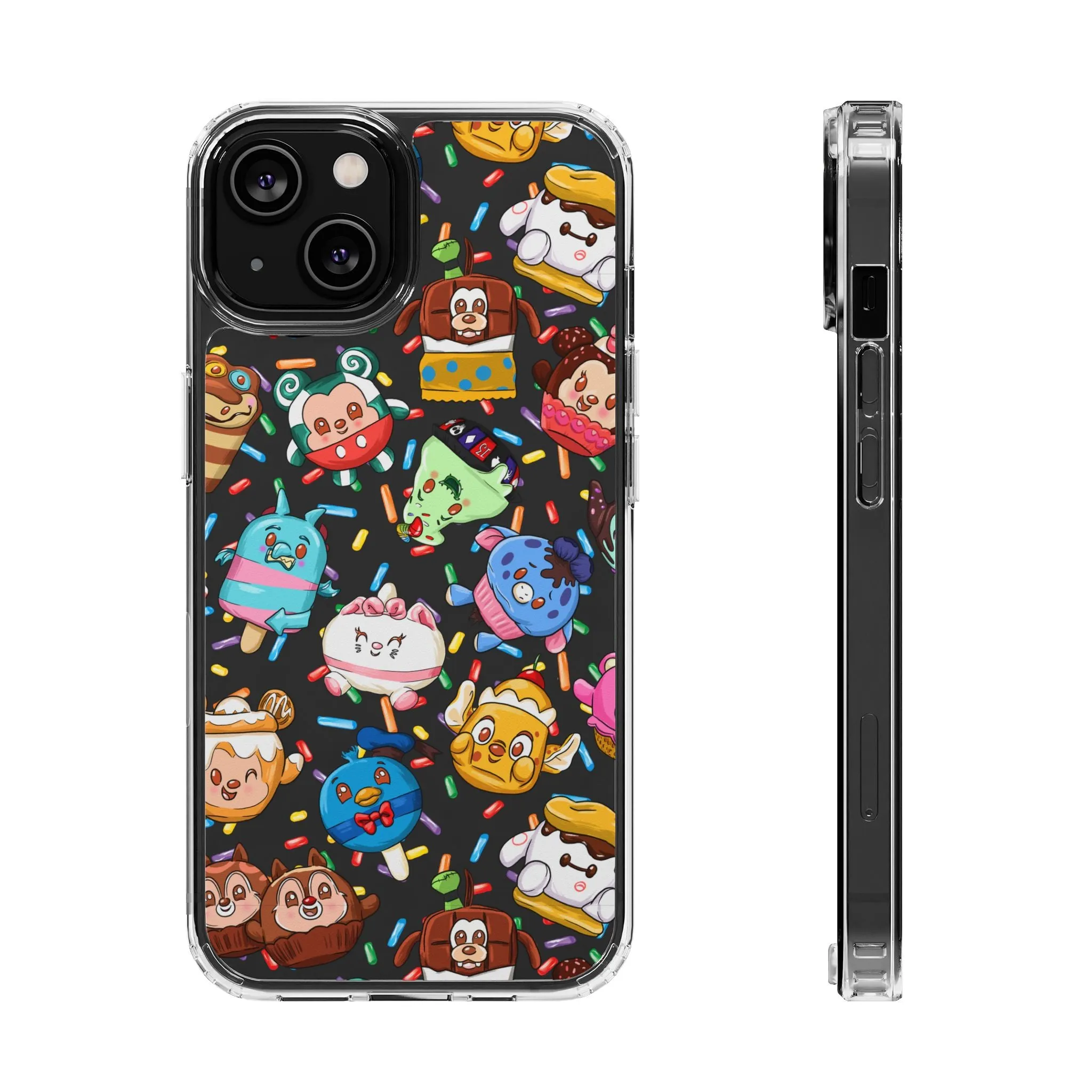 Munchlings Collectibles Clear Phone Case! Disney Inspired Hand drawn Unique Disneyland Magic Kingdom Gift