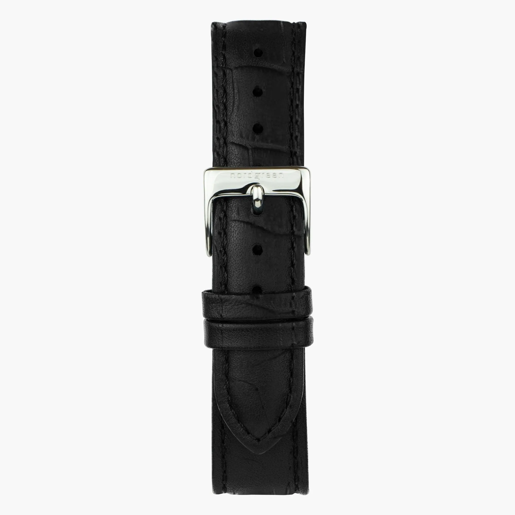 Native | Black Dial - Black Croc Leather