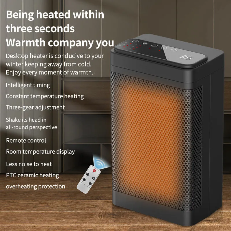 New Electric Heater Desktop Mini Household Fast Heat Mute