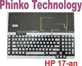 NEW Keyboard For HP Omen 17-an 17-an00 17-an013tx 17-an014tx 17-an031tx Backlit