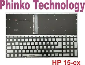 NEW Keyboard for HP Pavilion 15-cx Series with Backlit Layer