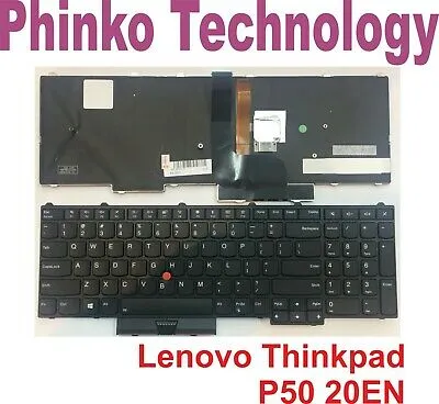 NEW Keyboard for Lenovo Thinkpad P50 20EN P50 20EQ Backlit