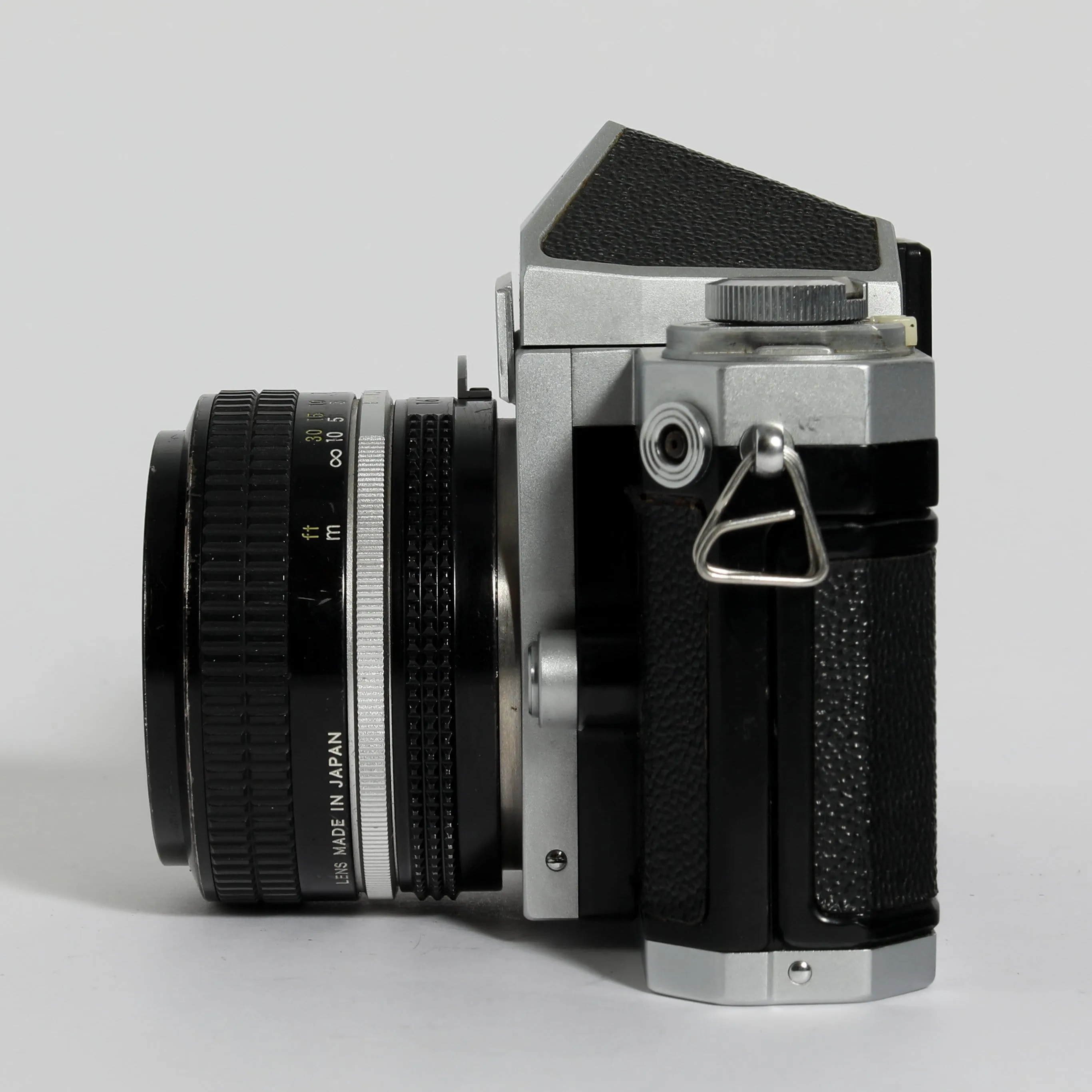 Nikon F Plain Prism with 50mm f/1.4 lens