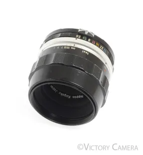 Nikon Micro-Nikkor 55mm f3.5 AI'd Macro Lens