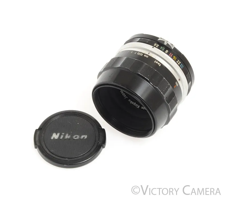 Nikon Micro-Nikkor 55mm f3.5 AI'd Macro Lens