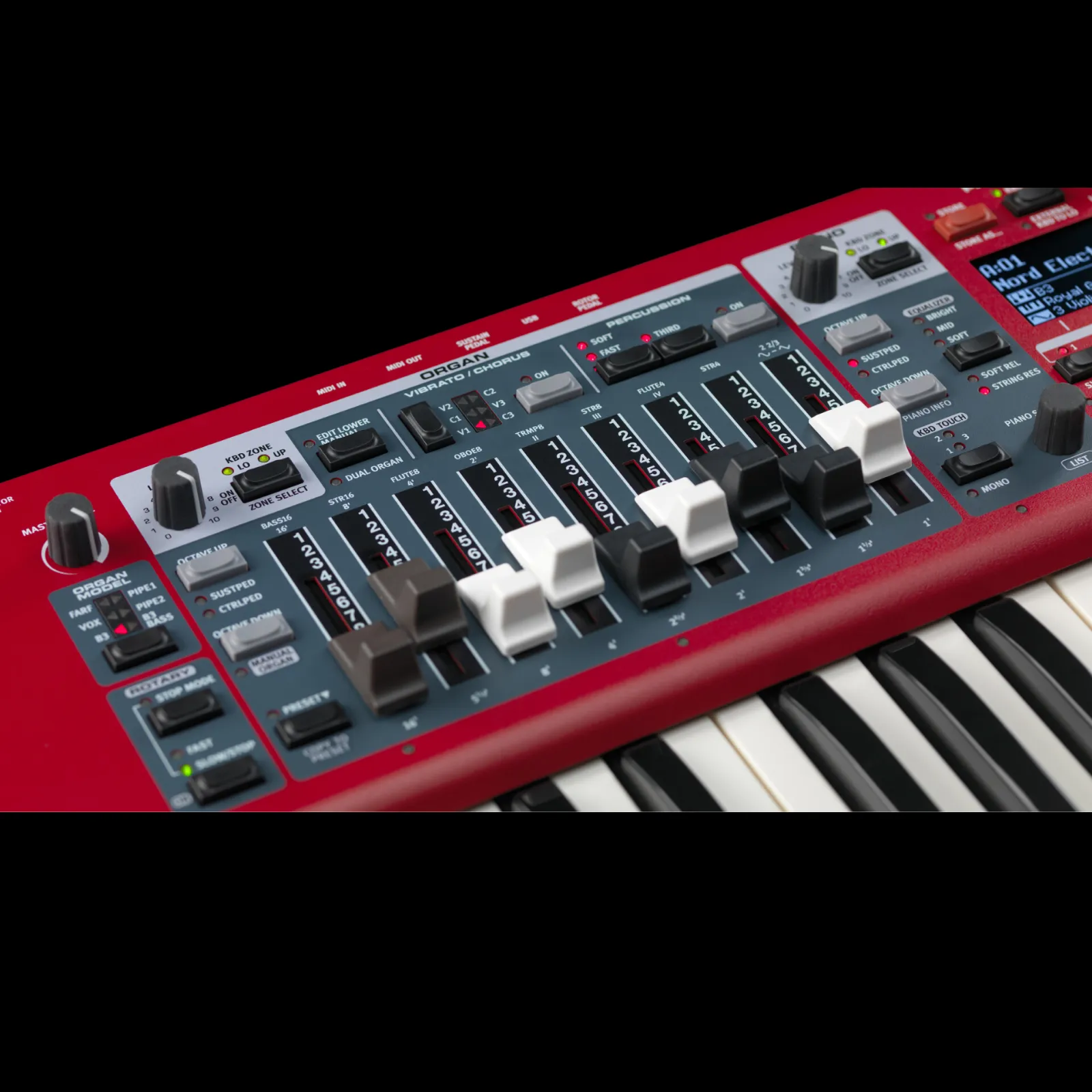 Nord Electro 6D 73-note Semi-Weighted Keyboard - Red