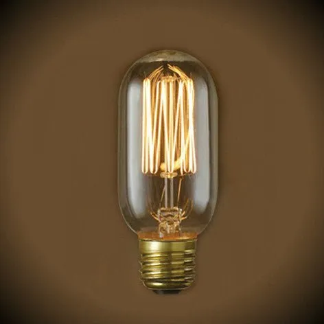 Nostalgic Radio Squirrel Cage Filament Bulb - 40 Watt - Clear - 50 Bulb Pack