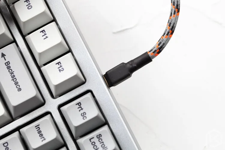 nylon coiled Cable wire Mechanical Keyboard GH60 USB cable mini USB port for poker 2 GH60 keyboard kit DIY