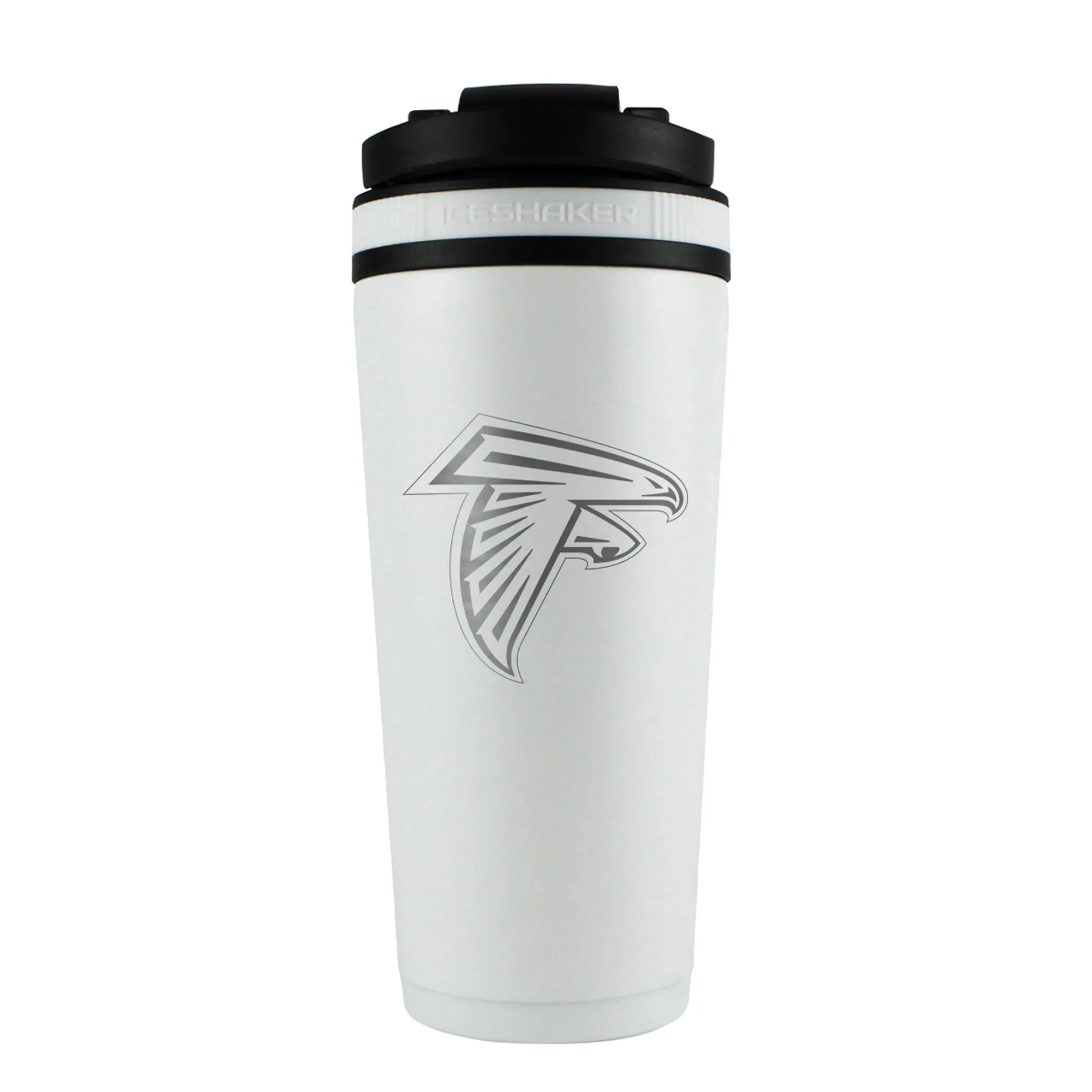 Officially Licensed Atlanta Falcons 26oz Ice Shaker - White