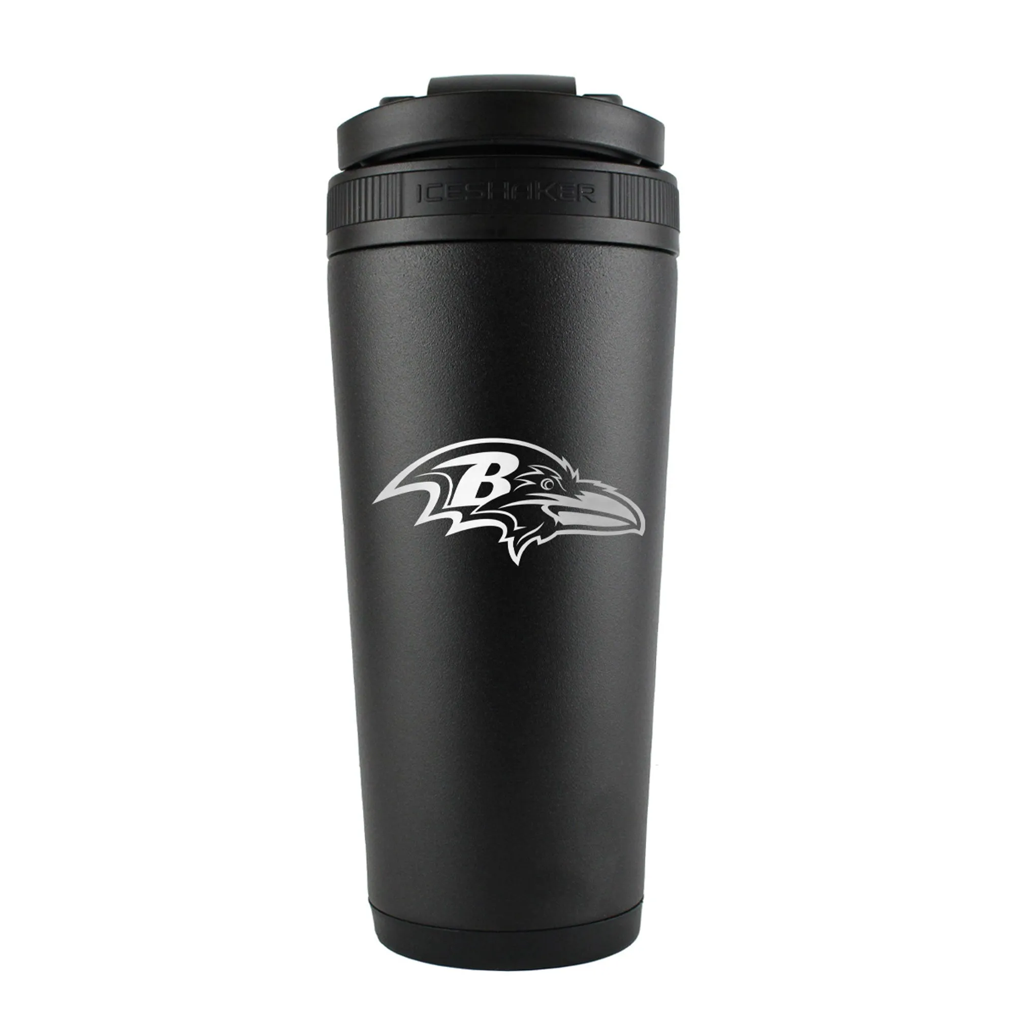 Officially Licensed Baltimore Ravens 26oz Ice Shaker - Black