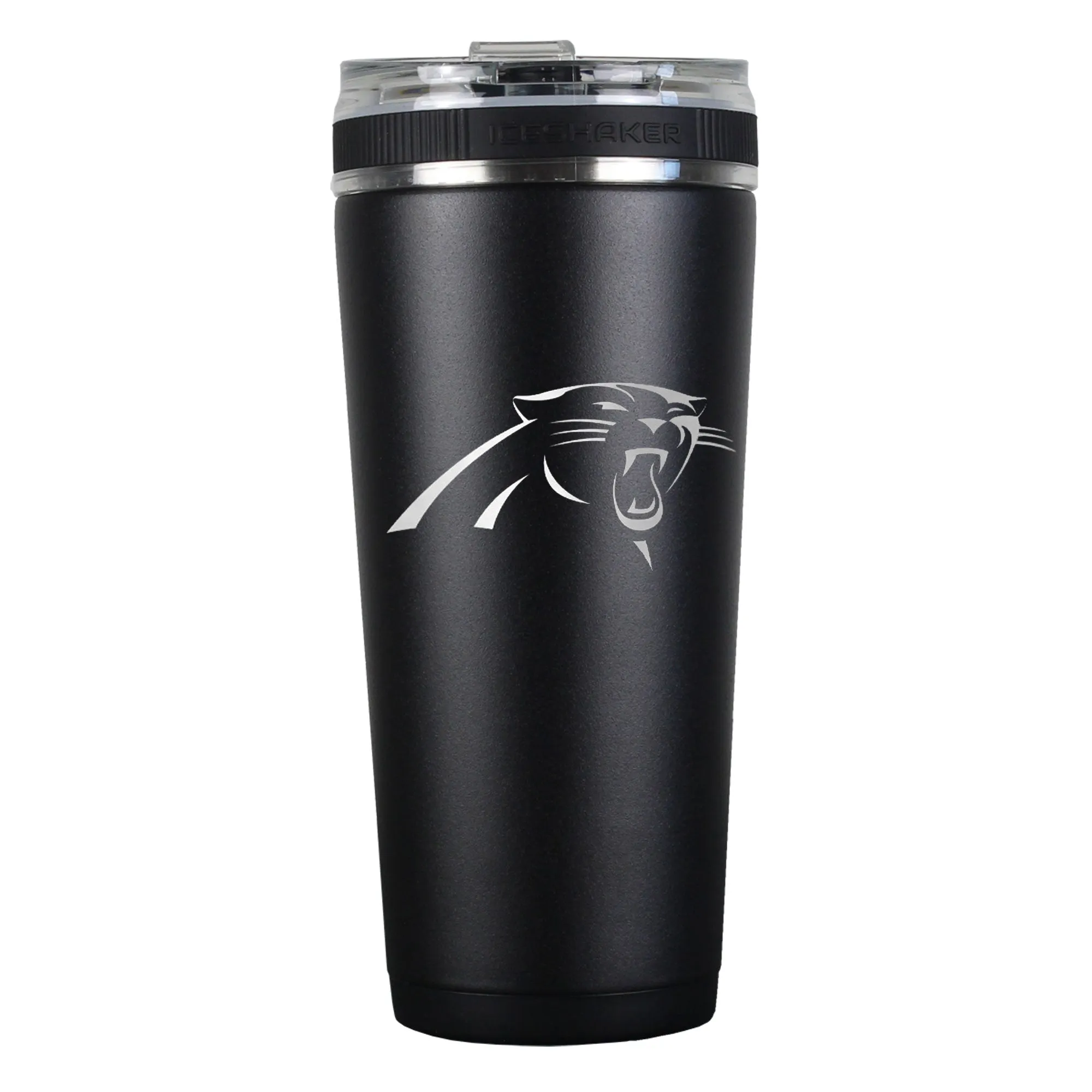 Officially Licensed Carolina Panthers 26oz Flex Bottle - Black