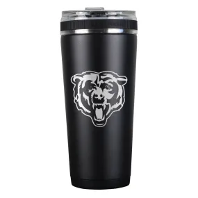 Officially Licensed Chicago Bears 26oz Flex Bottle - Black