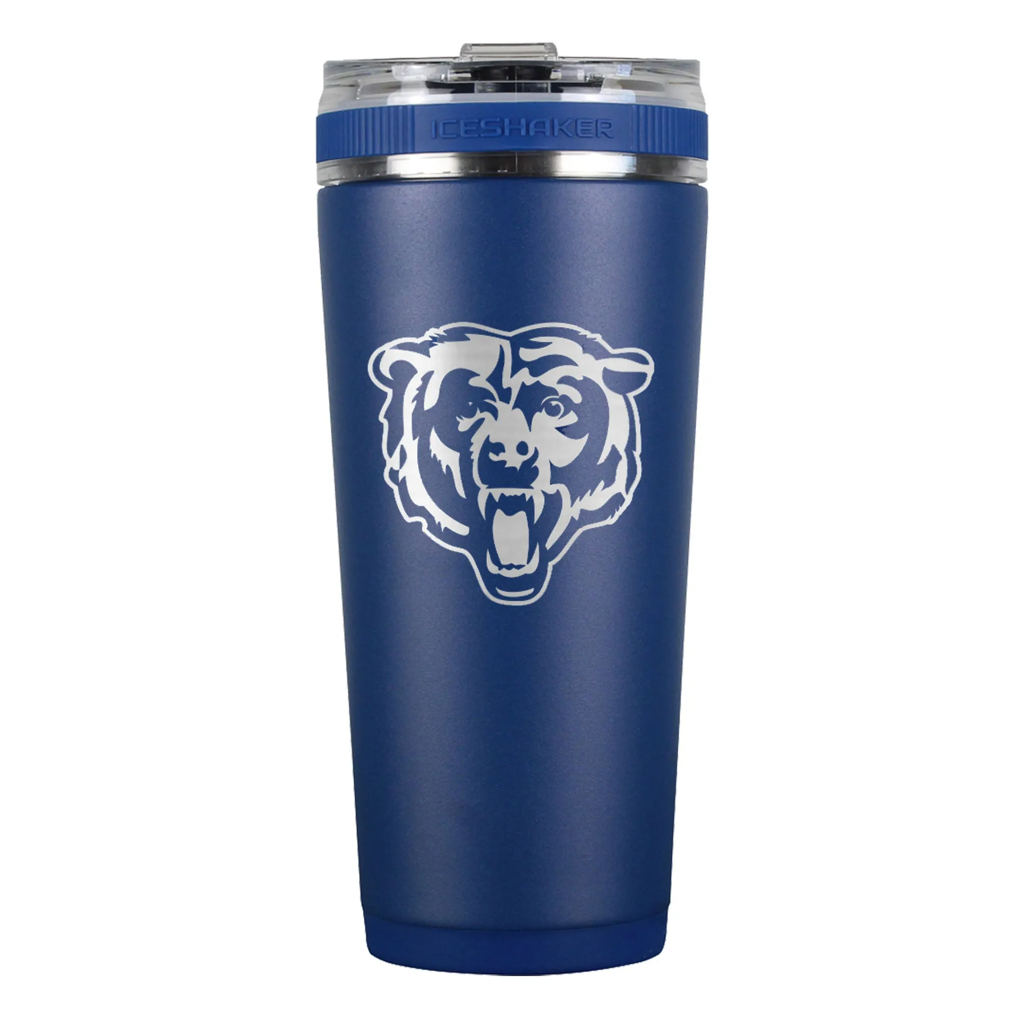 Officially Licensed Chicago Bears 26oz Flex Bottle - Navy