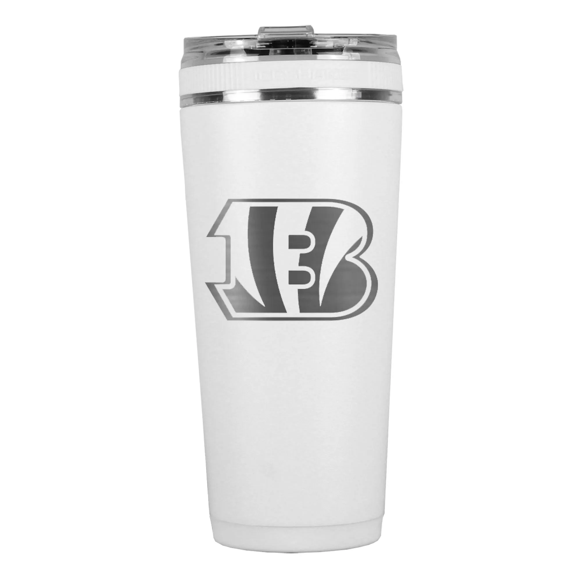 Officially Licensed Cincinnati Bengals 26oz Flex Bottle - White