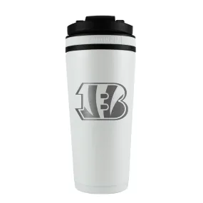 Officially Licensed Cincinnati Bengals 26oz Ice Shaker - White