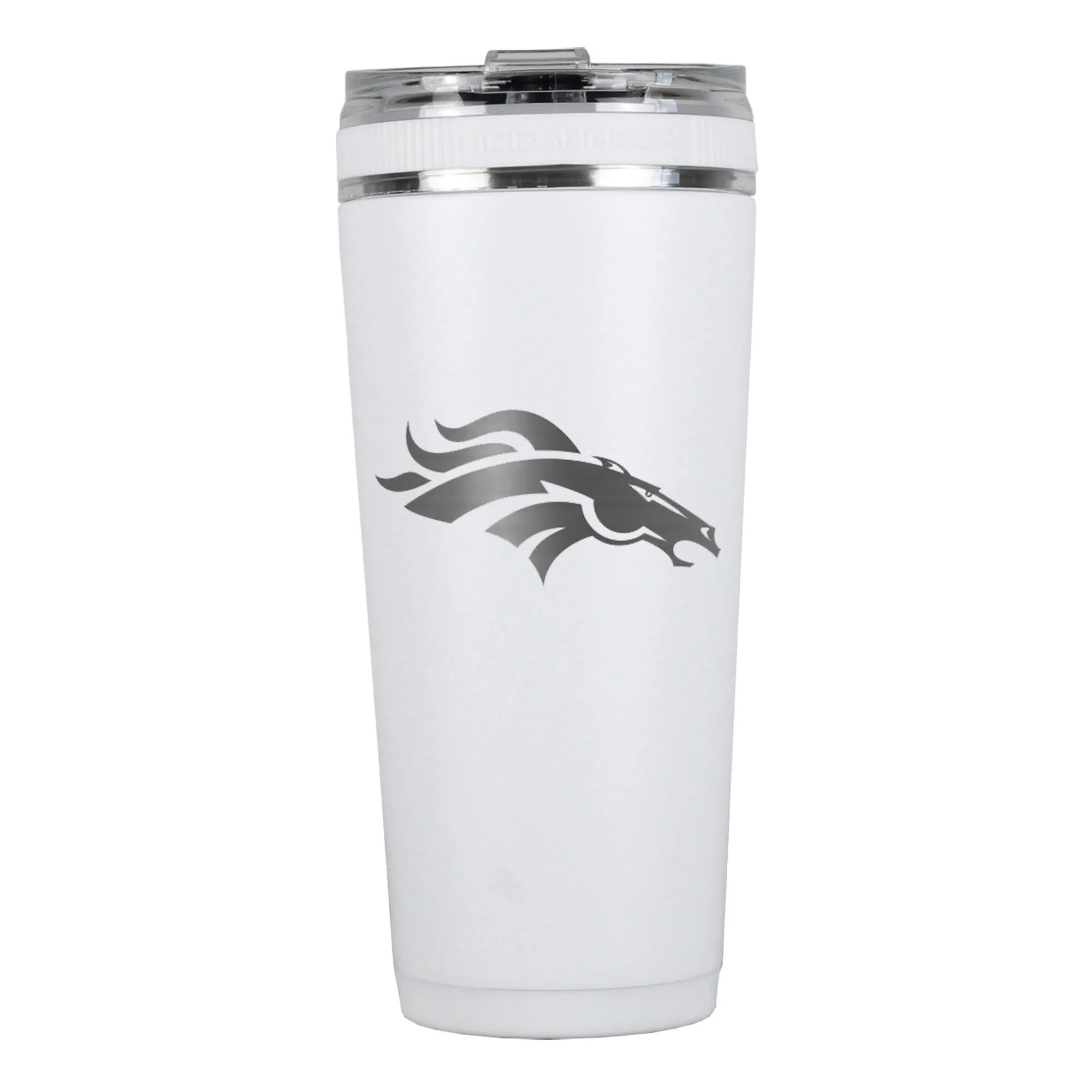 Officially Licensed Denver Broncos 26oz Flex Bottle - White