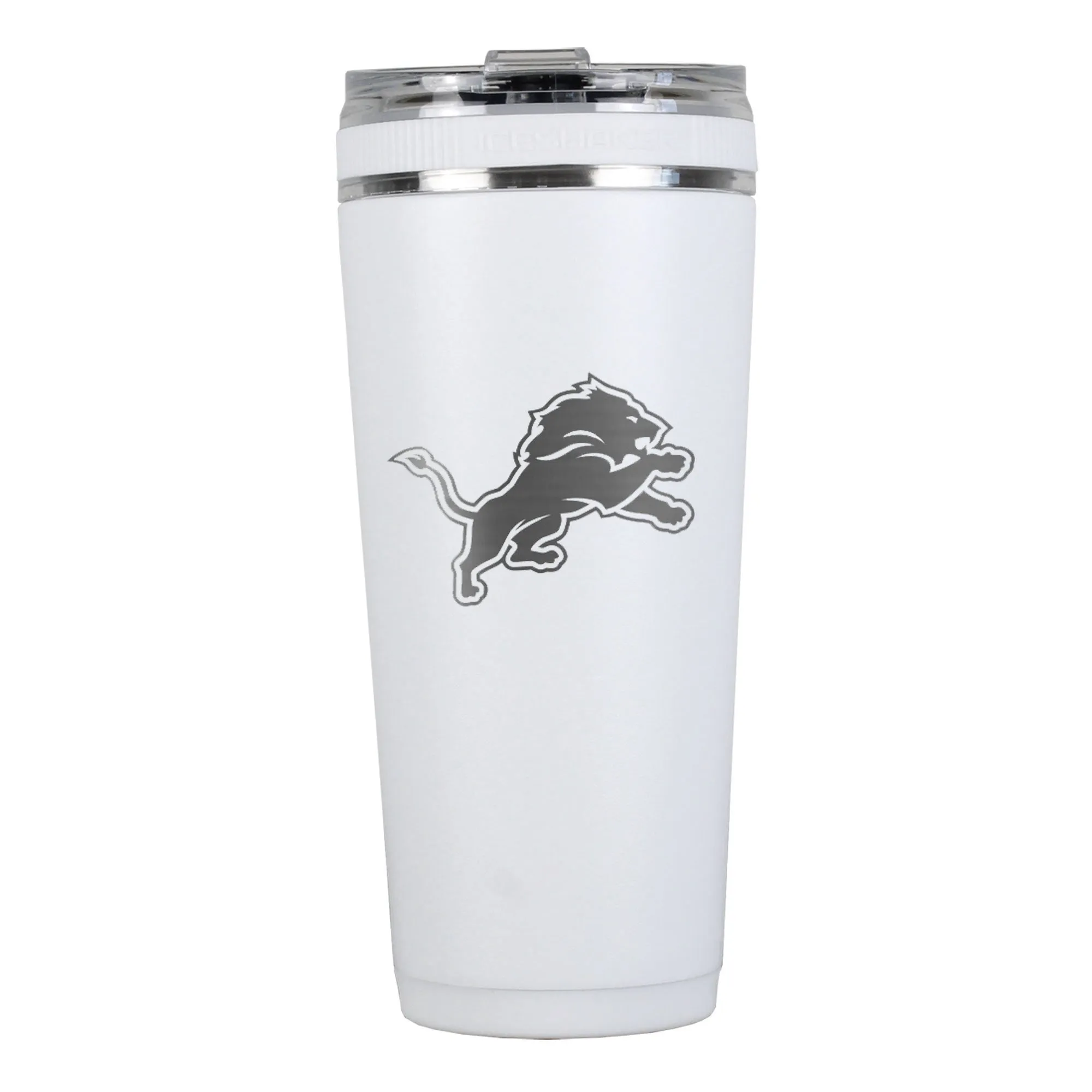 Officially Licensed Detroit Lions 26oz Flex Bottle - White