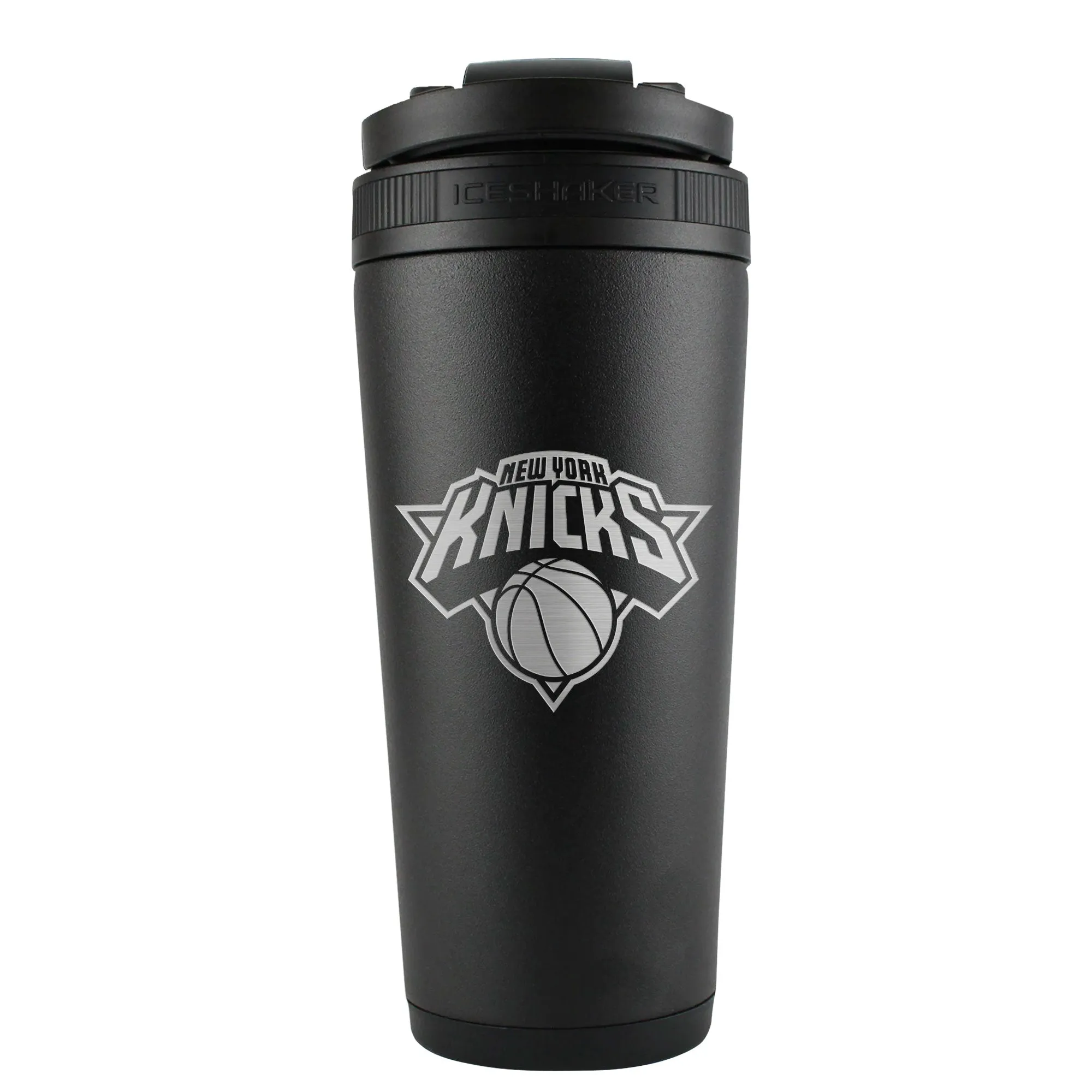 Officially Licensed New York Knicks 26oz Ice Shaker - Black