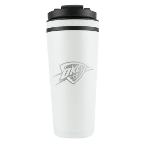 Officially Licensed Oklahoma City Thunder 26oz Ice Shaker - White