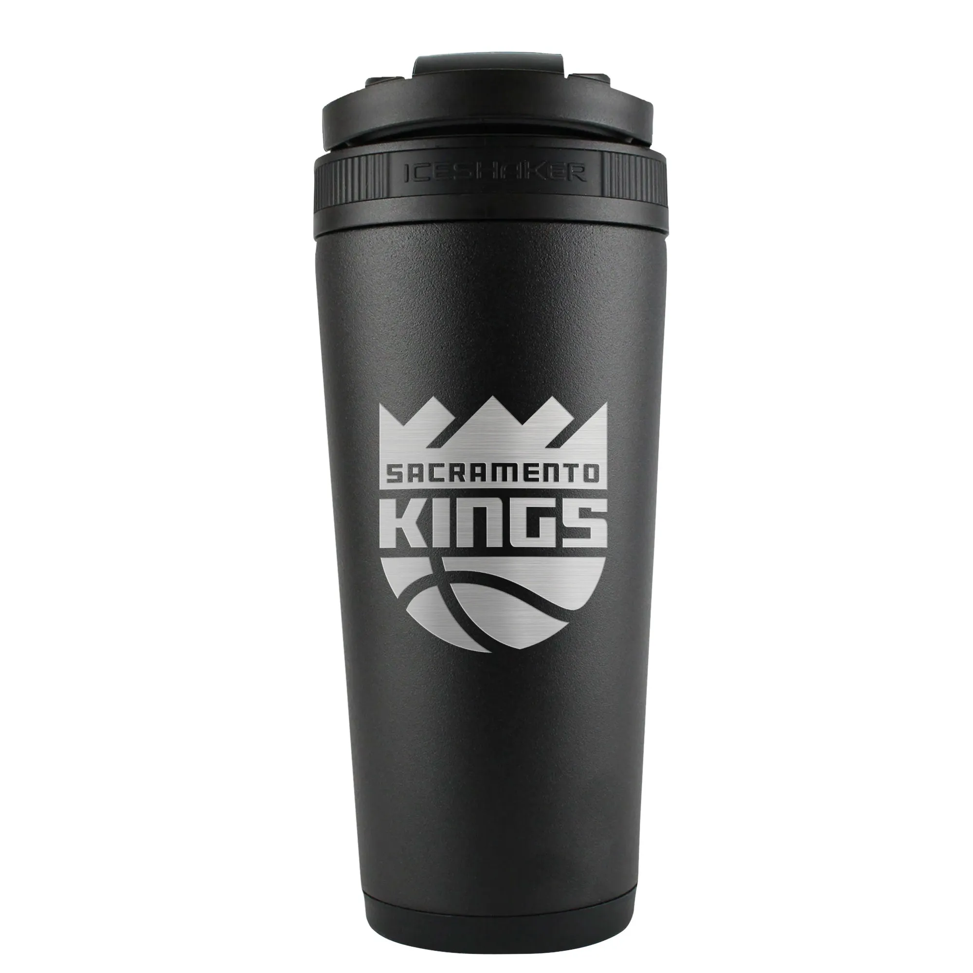 Officially Licensed Sacramento Kings 26oz Ice Shaker - Black