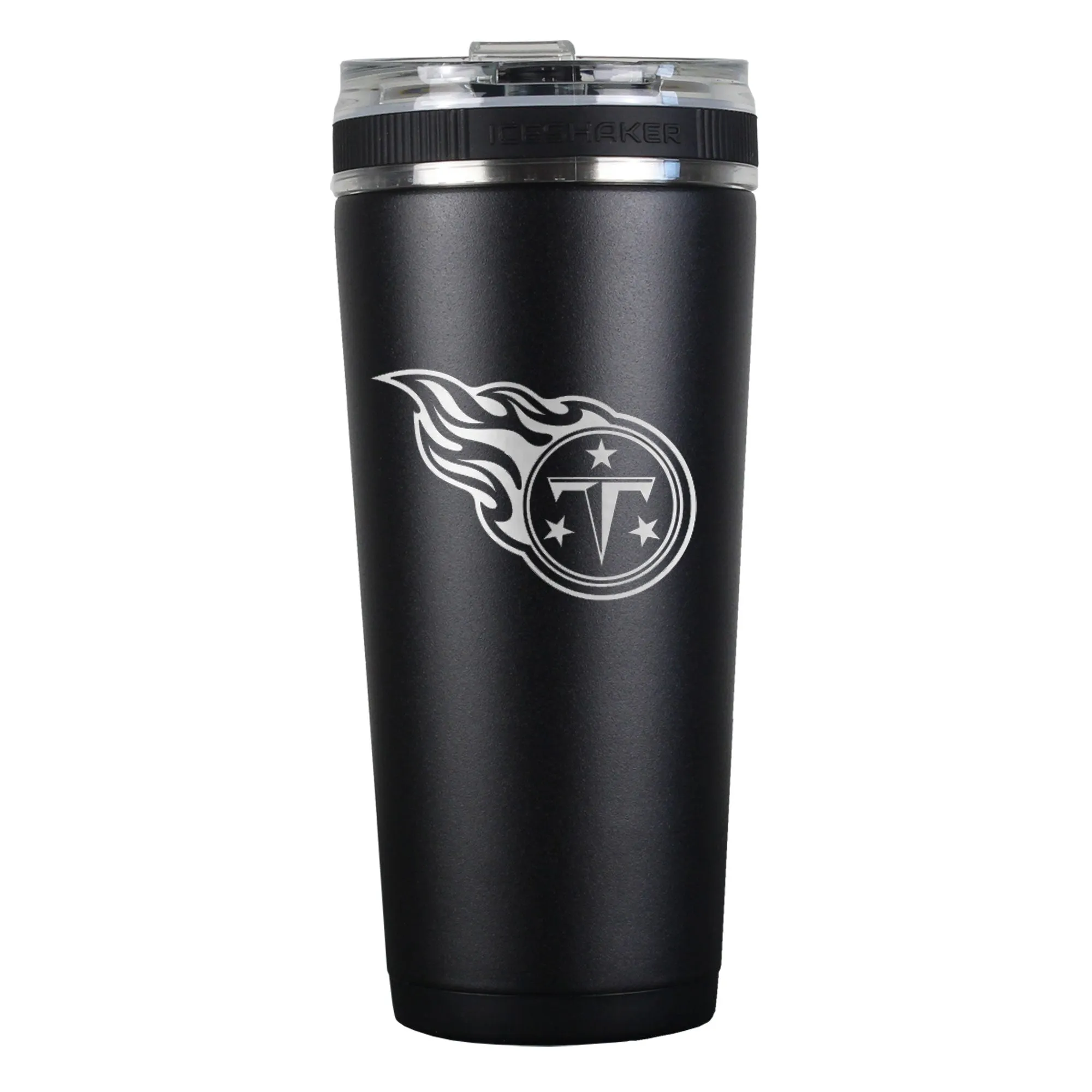 Officially Licensed Tennessee Titans 26oz Flex Bottle - Black