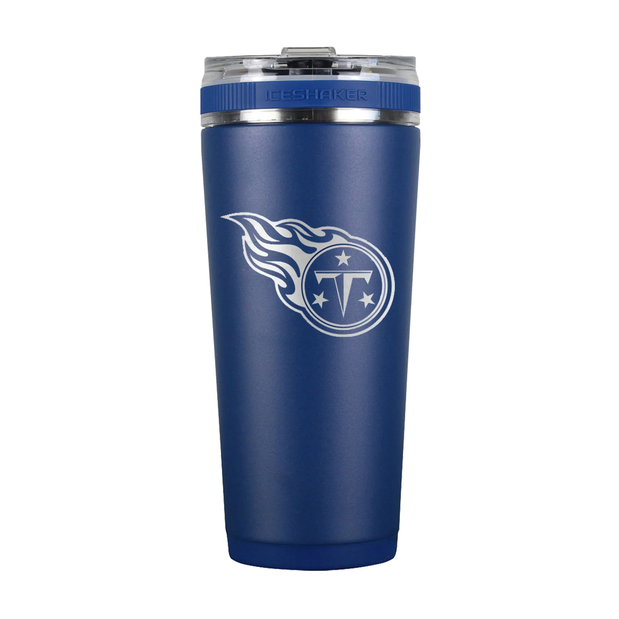 Officially Licensed Tennessee Titans 26oz Flex Bottle - Navy