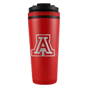 Officially Licensed University of Arizona 26oz Ice Shaker - Red