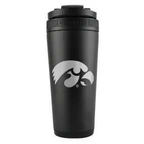 Officially Licensed University of Iowa 26oz Ice Shaker - Black