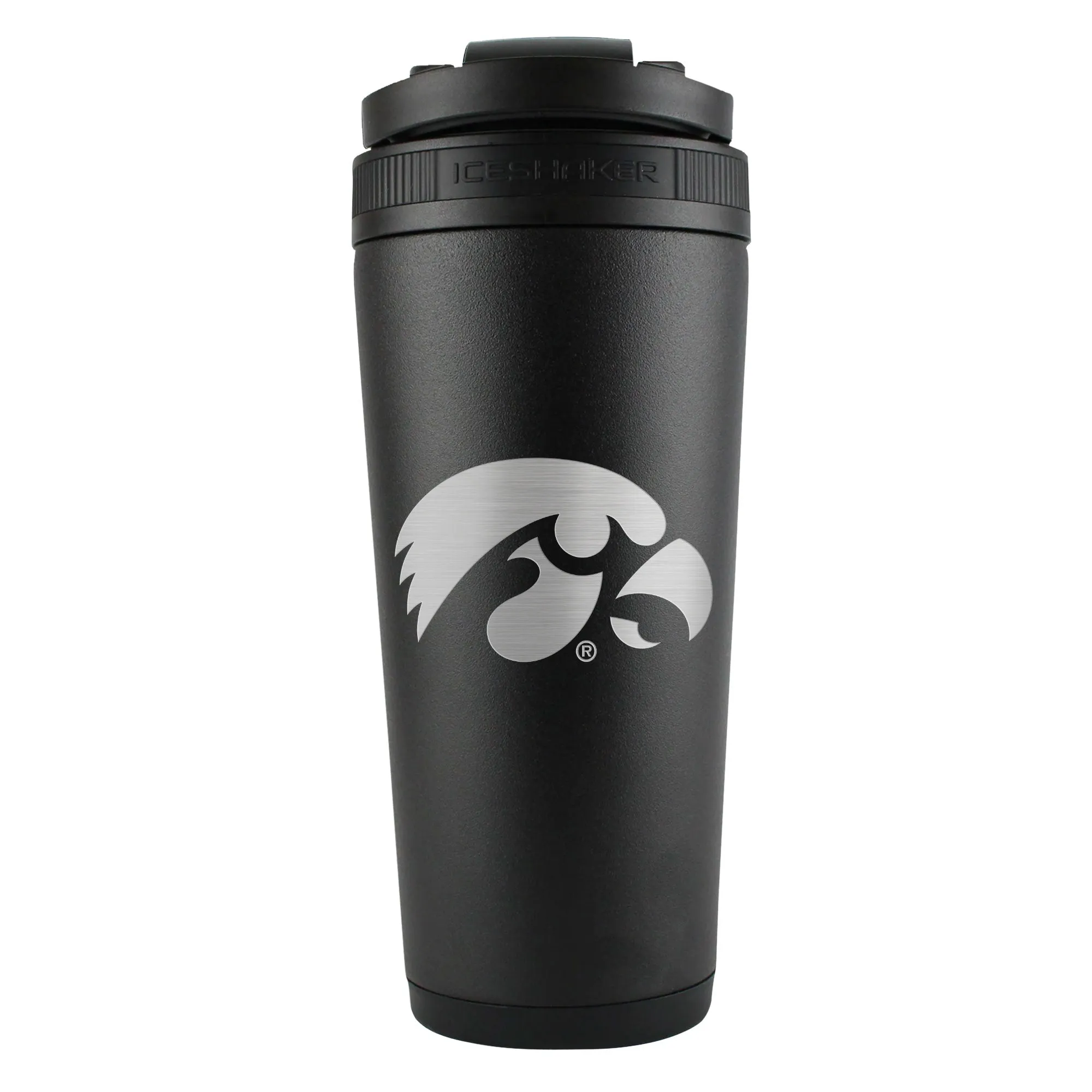 Officially Licensed University of Iowa 26oz Ice Shaker - Black