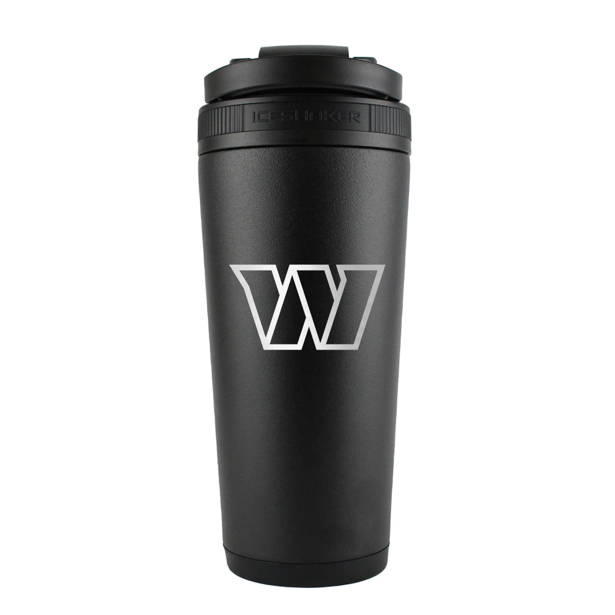 Officially Licensed Washington Commanders 26oz Ice Shaker - Black