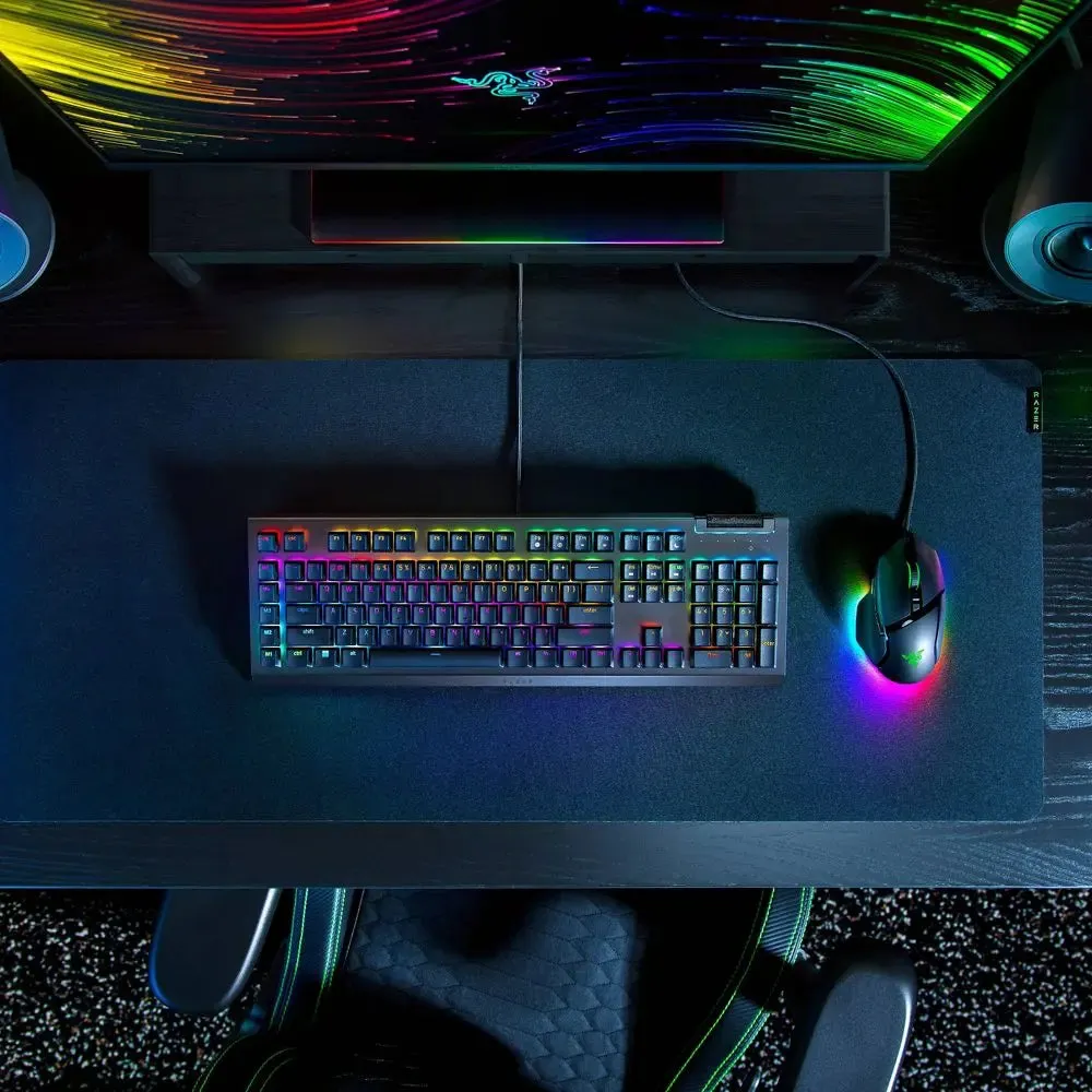 Open Box - Razer BlackWidow V4 X Mechanical Gaming Keyboard with Razer Chroma RGB Backlit