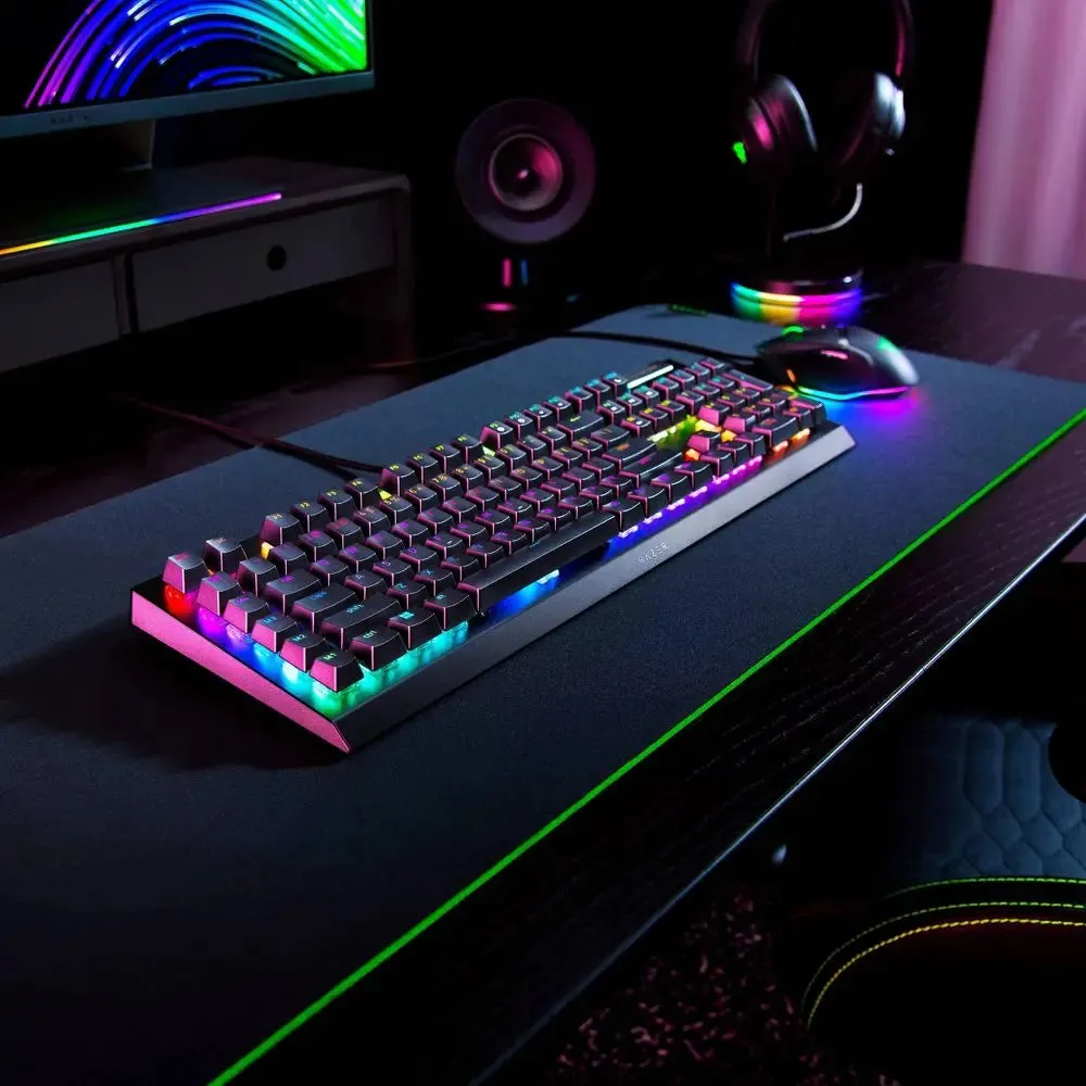 Open Box - Razer BlackWidow V4 X Mechanical Gaming Keyboard with Razer Chroma RGB Backlit