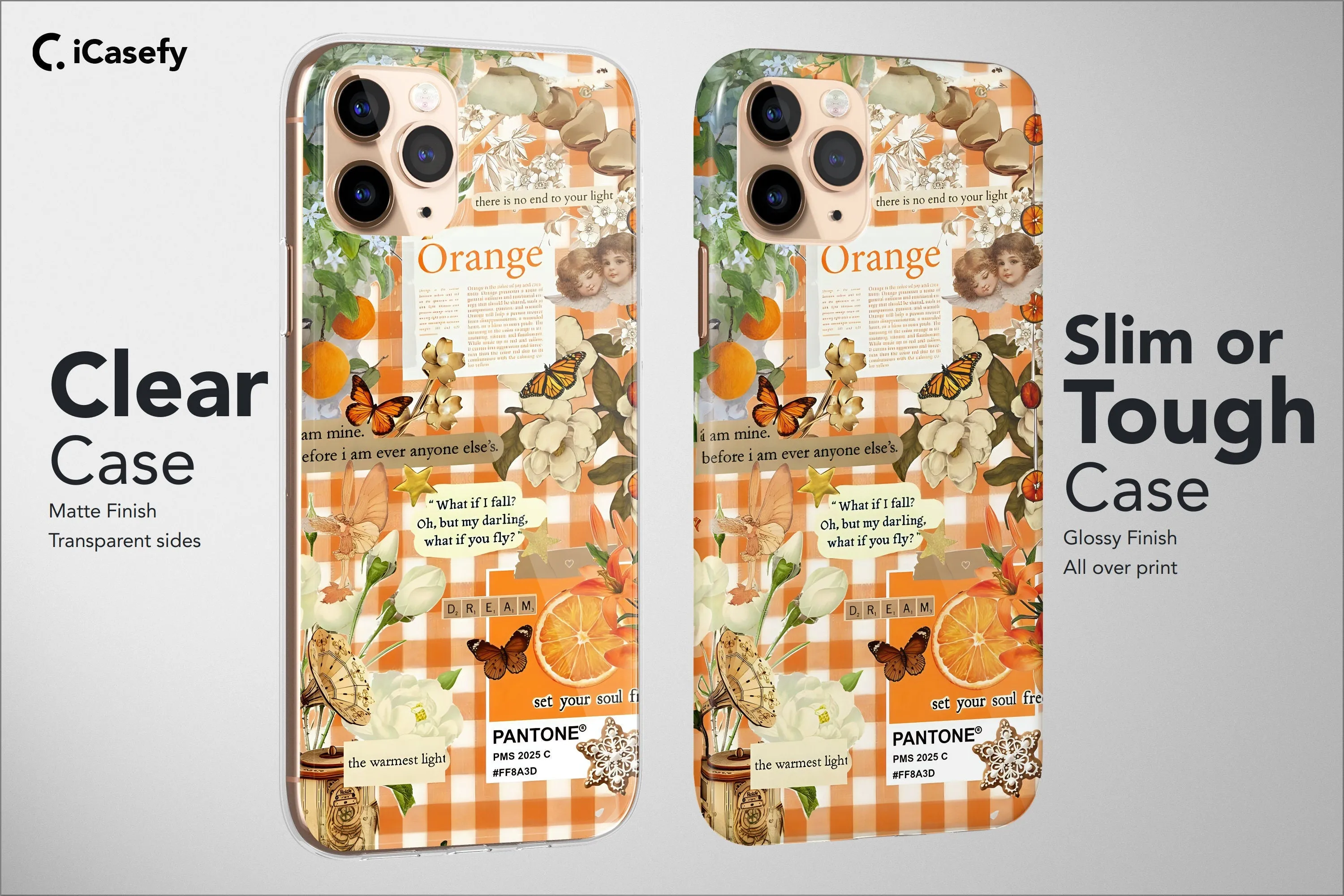 Oranges Phone Case Collage Collective Cover