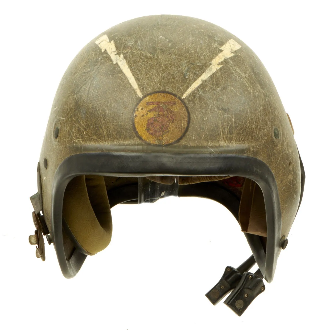 Original U.S. Vietnam War USMC Gentex MC-1 Tanker Helmet