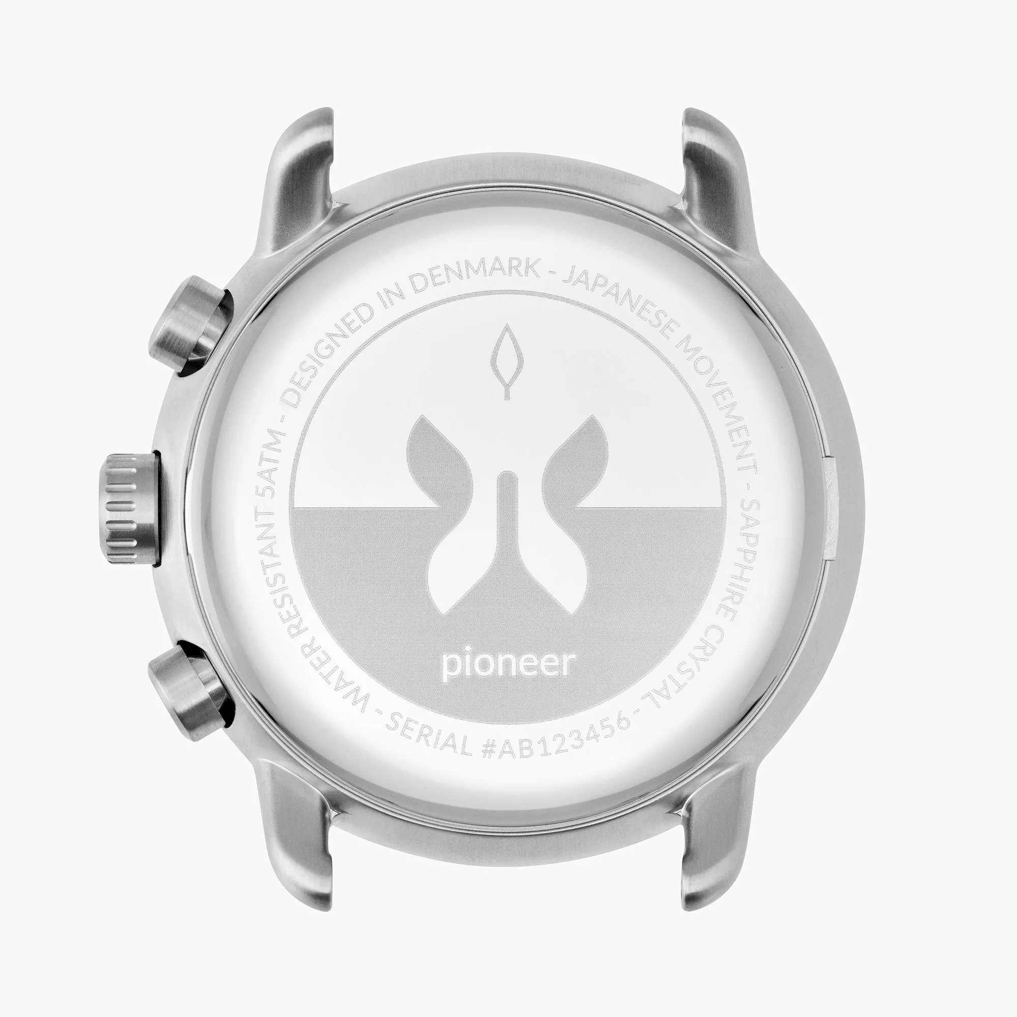 Pioneer | Black Dial - Brown Vegan Leather