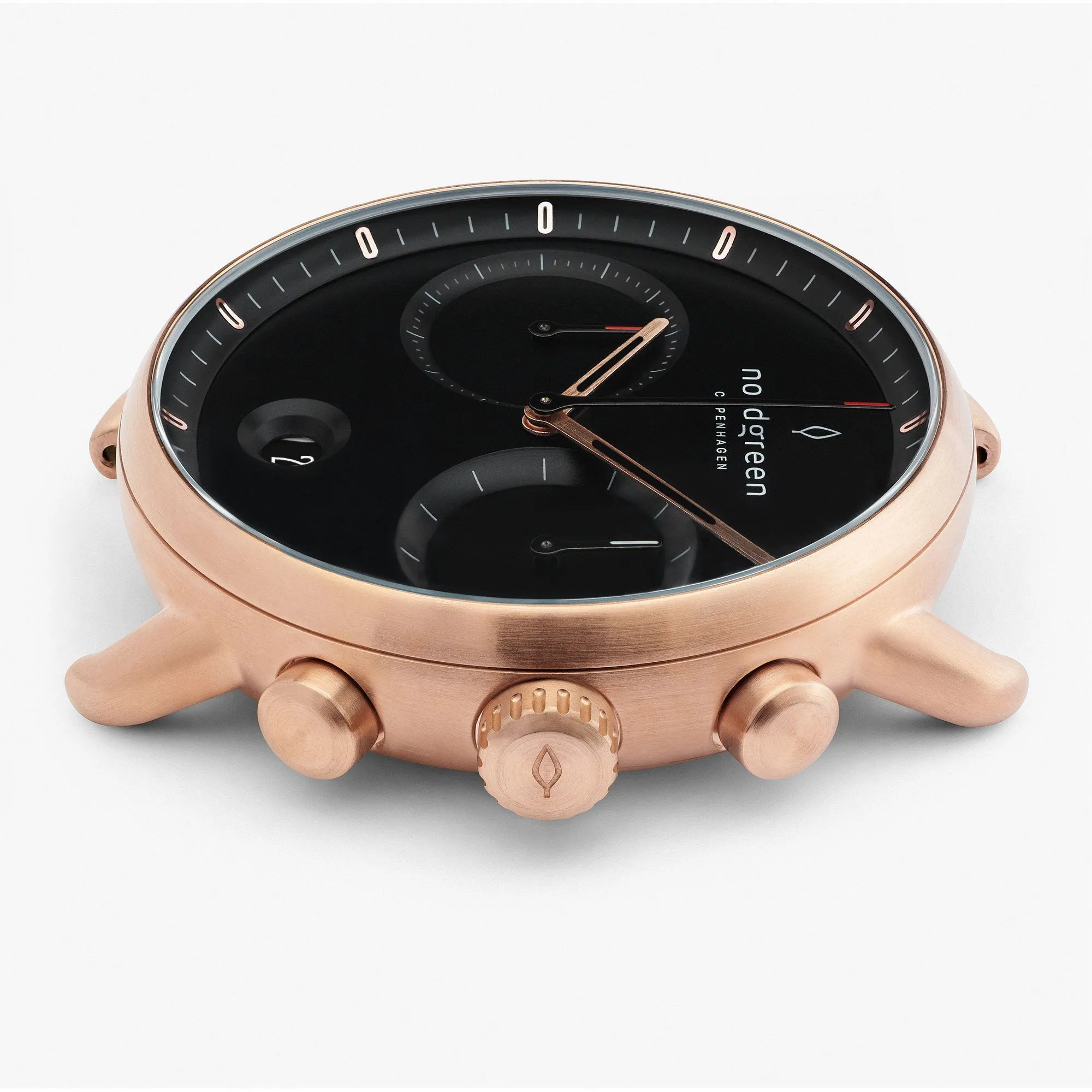 Pioneer | Black Dial - Brown Vegan Leather